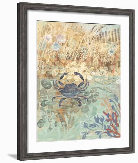 Floral Frenzy Coastal II-Alan Hopfensperger-Framed Art Print