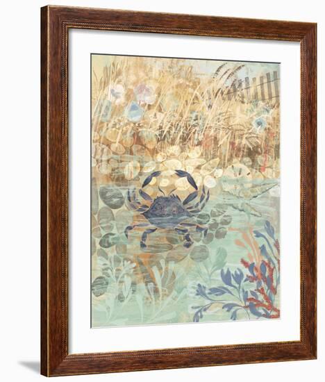 Floral Frenzy Coastal II-Alan Hopfensperger-Framed Art Print