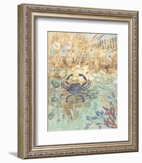 Floral Frenzy Coastal II-Alan Hopfensperger-Framed Art Print