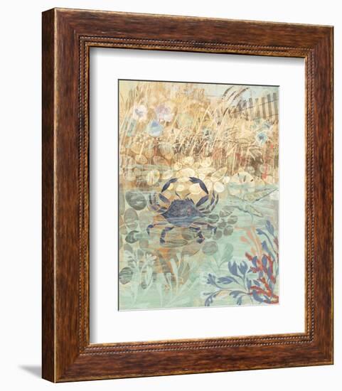 Floral Frenzy Coastal II-Alan Hopfensperger-Framed Art Print