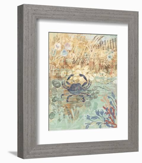 Floral Frenzy Coastal II-Alan Hopfensperger-Framed Art Print