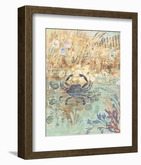 Floral Frenzy Coastal II-Alan Hopfensperger-Framed Art Print