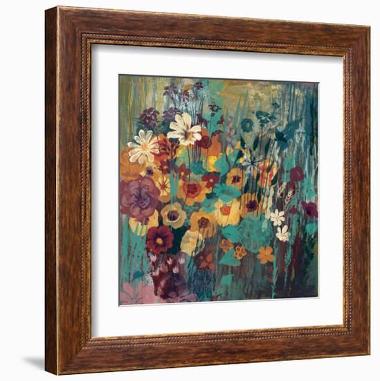 Floral Frenzy I-Alan Hopfensperger-Framed Art Print