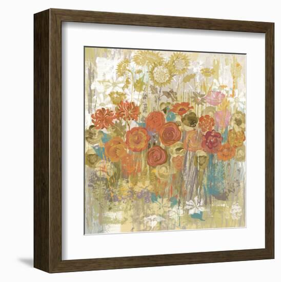 Floral Frenzy II-Alan Hopfensperger-Framed Art Print
