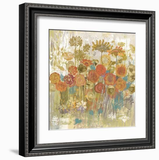 Floral Frenzy III-Alan Hopfensperger-Framed Art Print