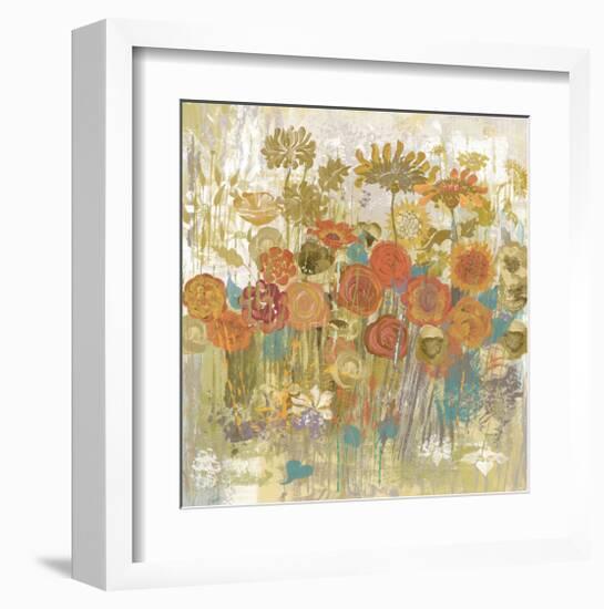 Floral Frenzy III-Alan Hopfensperger-Framed Art Print