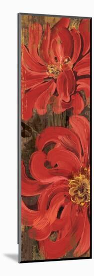 Floral Frenzy Red III-Alan Hopfensperger-Mounted Art Print