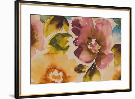 Floral Fusion III-Tanuki-Framed Giclee Print