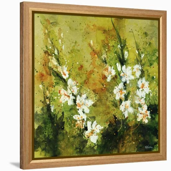 Floral Garden-Rikki Drotar-Framed Premier Image Canvas