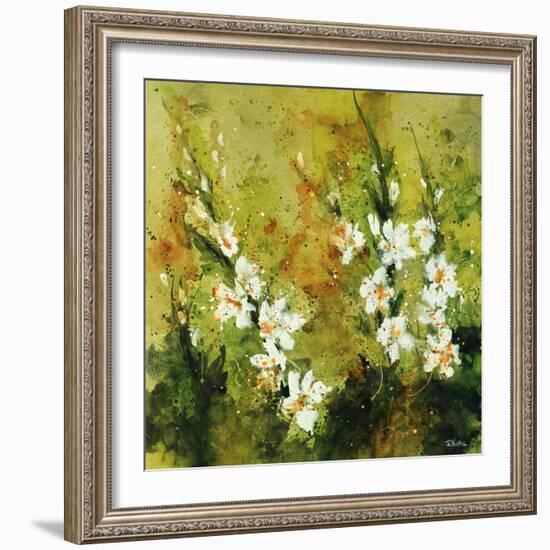 Floral Garden-Rikki Drotar-Framed Giclee Print