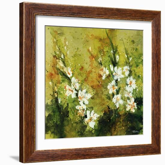 Floral Garden-Rikki Drotar-Framed Giclee Print