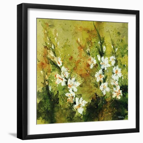 Floral Garden-Rikki Drotar-Framed Giclee Print