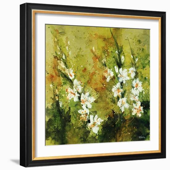 Floral Garden-Rikki Drotar-Framed Giclee Print