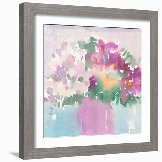 Floral Gathering I-Samuel Dixon-Framed Art Print