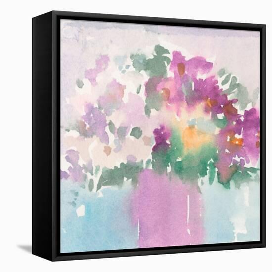 Floral Gathering I-Samuel Dixon-Framed Stretched Canvas