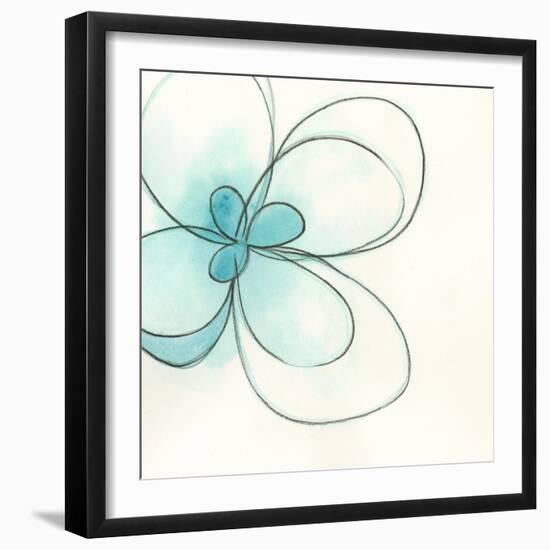 Floral Gesture III-June Vess-Framed Art Print