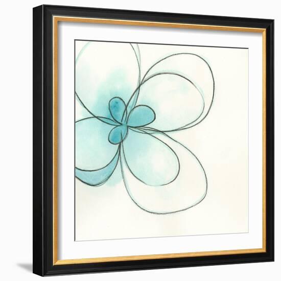 Floral Gesture III-June Vess-Framed Art Print