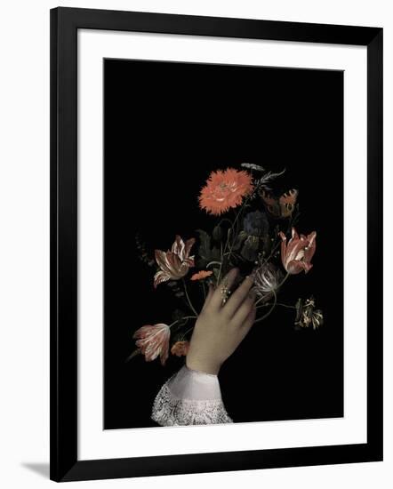 Floral Grasp-Eccentric Accents-Framed Giclee Print