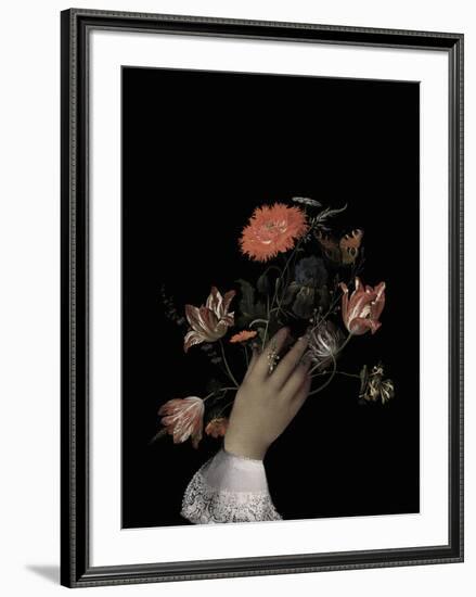 Floral Grasp-Eccentric Accents-Framed Giclee Print