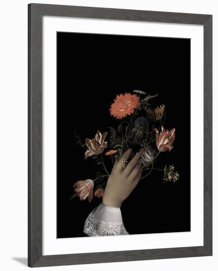 Floral Grasp-Eccentric Accents-Framed Giclee Print