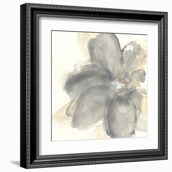 Floral Gray I-Chris Paschke-Framed Art Print