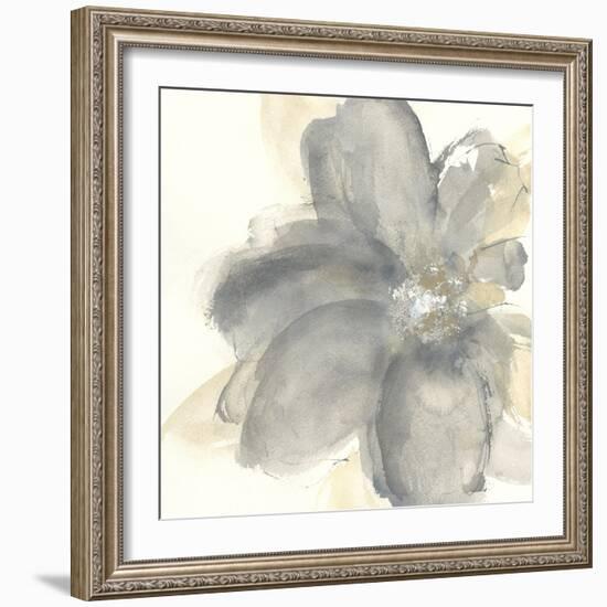 Floral Gray I-Chris Paschke-Framed Art Print