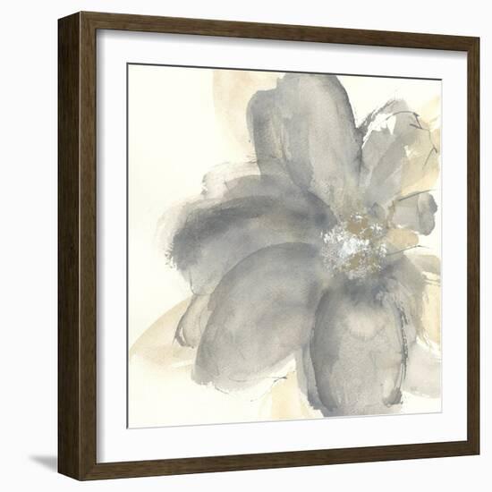 Floral Gray I-Chris Paschke-Framed Art Print