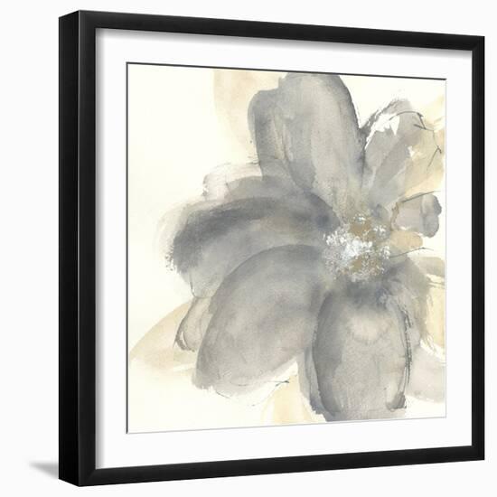 Floral Gray I-Chris Paschke-Framed Art Print