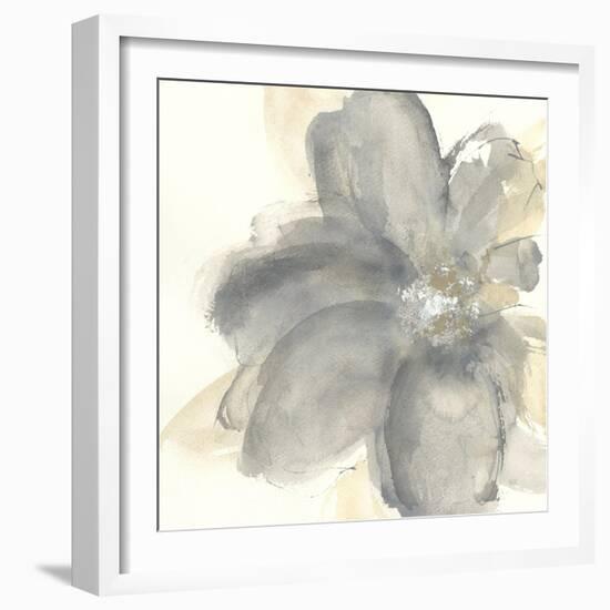 Floral Gray I-Chris Paschke-Framed Art Print