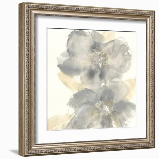 Floral Gray II-Chris Paschke-Framed Art Print