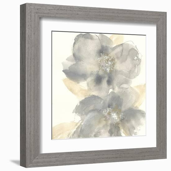 Floral Gray II-Chris Paschke-Framed Art Print