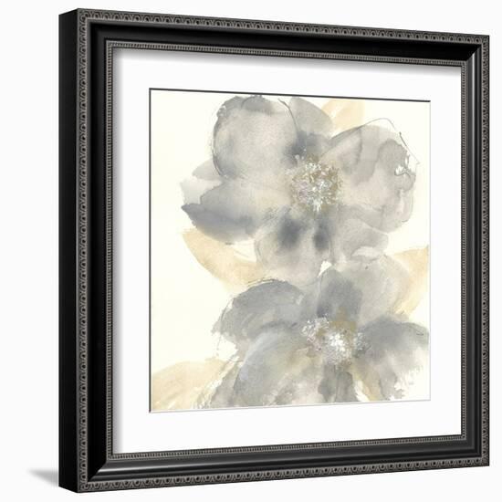 Floral Gray II-Chris Paschke-Framed Art Print