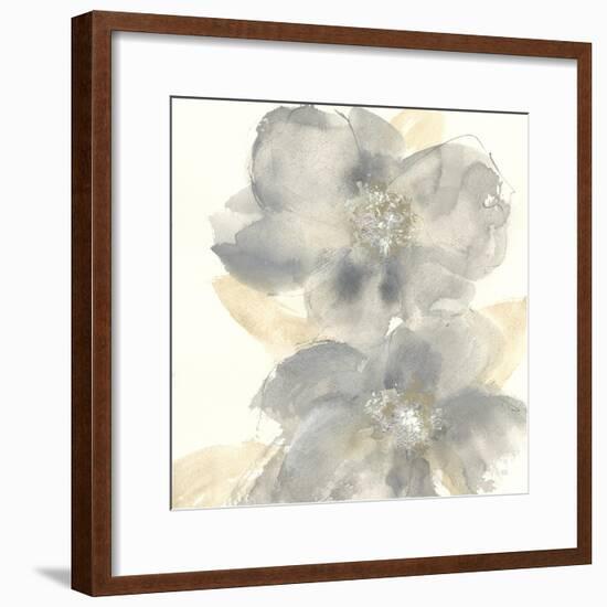 Floral Gray II-Chris Paschke-Framed Art Print