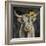 Floral Highland Cow-Silvia Vassileva-Framed Art Print