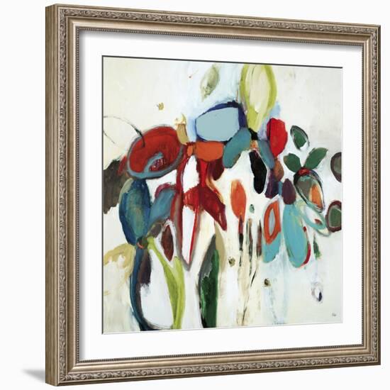 Floral Hints-Lisa Ridgers-Framed Art Print