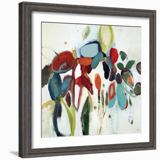 Floral Hints-Lisa Ridgers-Framed Art Print