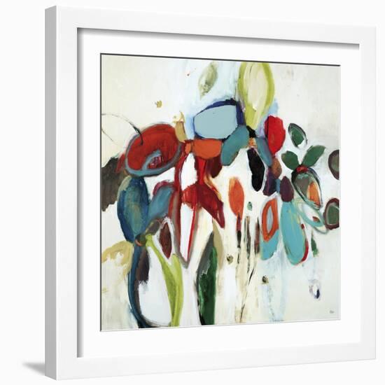 Floral Hints-Lisa Ridgers-Framed Art Print