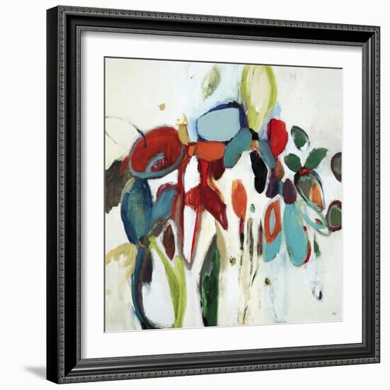 Floral Hints-Lisa Ridgers-Framed Art Print