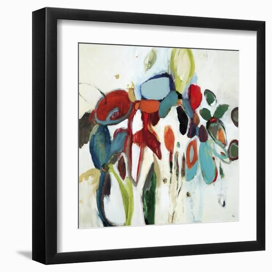 Floral Hints-Lisa Ridgers-Framed Art Print