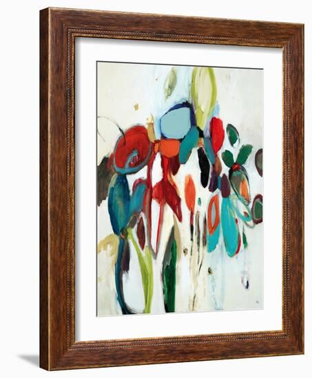 Floral Hints-Lisa Ridgers-Framed Art Print