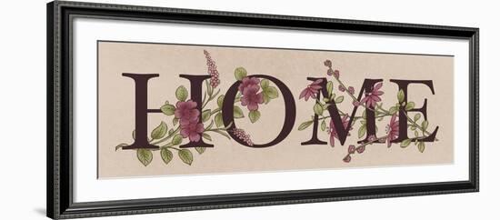 Floral Home 1-Marcus Prime-Framed Art Print