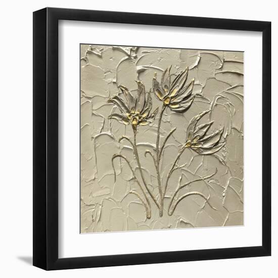 Floral Impasto - Prosper-Erika Greenfield-Framed Giclee Print