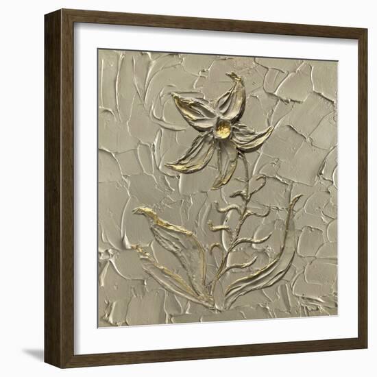 Floral Impasto - Shine-Erika Greenfield-Framed Giclee Print