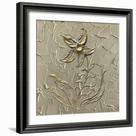 Floral Impasto - Shine-Erika Greenfield-Framed Giclee Print