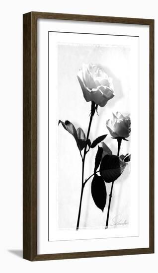 Floral Impressions I-Lucy Meadows-Framed Giclee Print