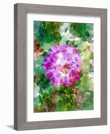 Floral in Bloom I-Chamira Young-Framed Art Print