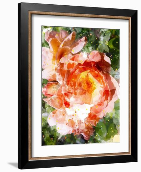 Floral in Bloom III-Chamira Young-Framed Art Print