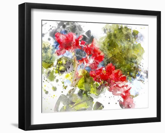 Floral in Bloom XIV-Chamira Young-Framed Art Print