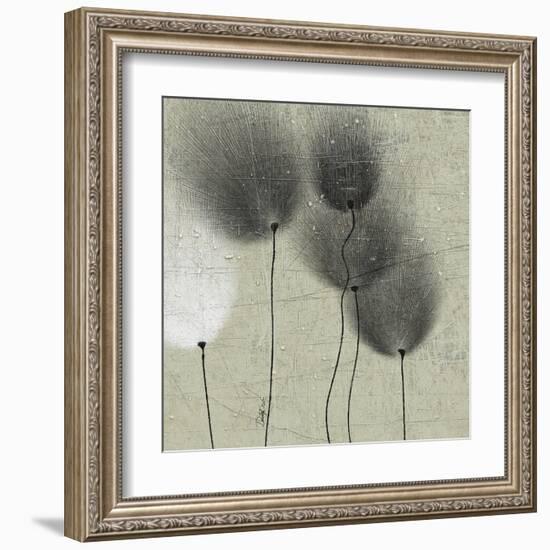 Floral in Shades I-null-Framed Art Print