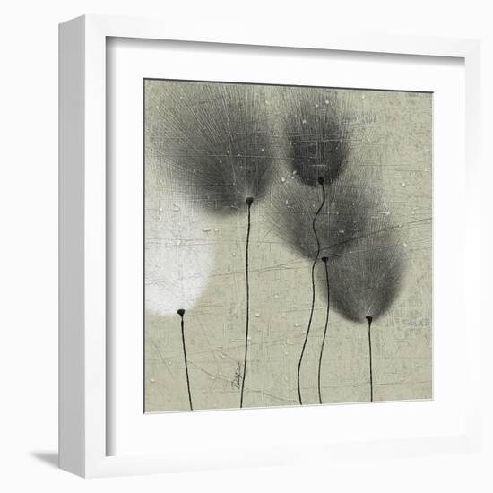 Floral in Shades I-null-Framed Art Print